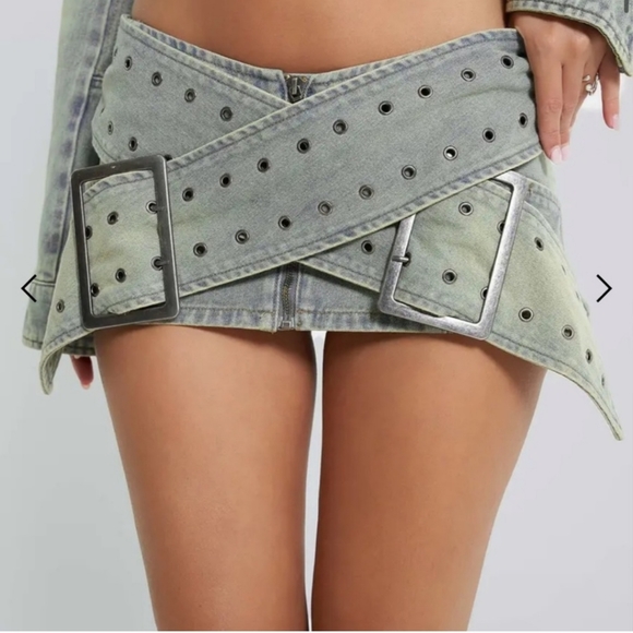 Denim Skirt - Picture 8 of 9